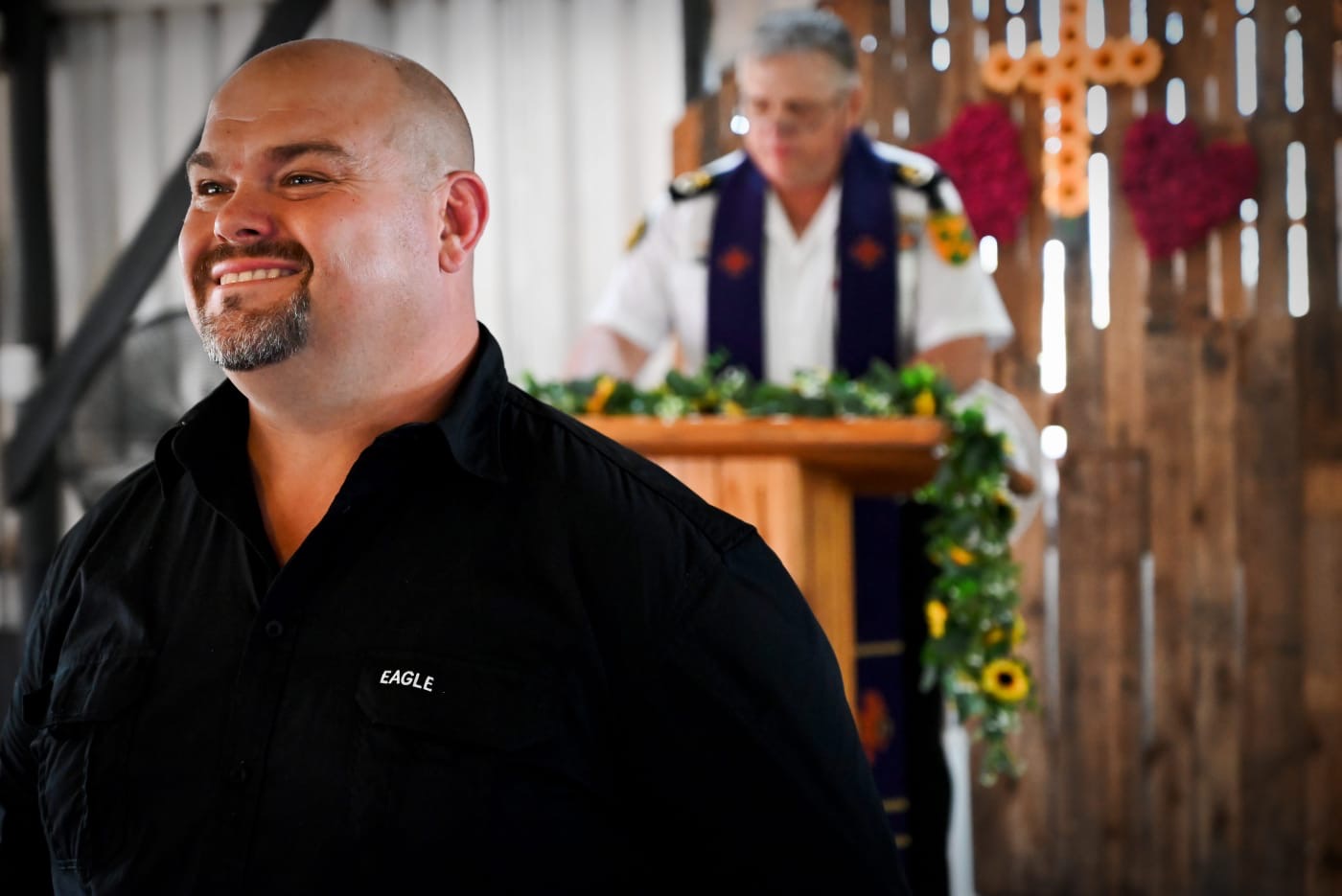 Wedding ceremony by Dr. Gerrit Rademeyer in Hartswater